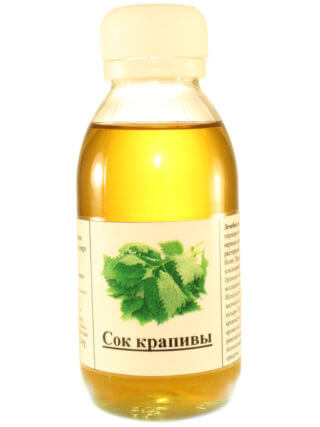 Сок крапивы для здоровья с сертификатом качества
